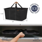 CleverMade Cesto Portabiancheria Luxe