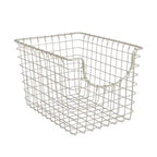Spectrum Diversified Scoop Medium Basket Silver