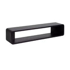 Kate & Laurel All Things Decor 30"x7"x7" Deguara Floating Shelf Black