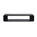 Kate & Laurel All Things Decor 76x18x18cm Deguara Scaffale Galleggiante Nero