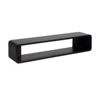 Kate & Laurel All Things Decor 76x18x18cm Deguara Scaffale Galleggiante Nero