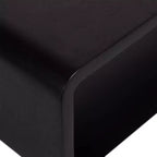 Kate & Laurel All Things Decor 76x18x18cm Deguara Scaffale Galleggiante Nero