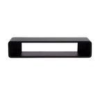 Kate & Laurel All Things Decor 76x18x18cm Deguara Scaffale Galleggiante Nero