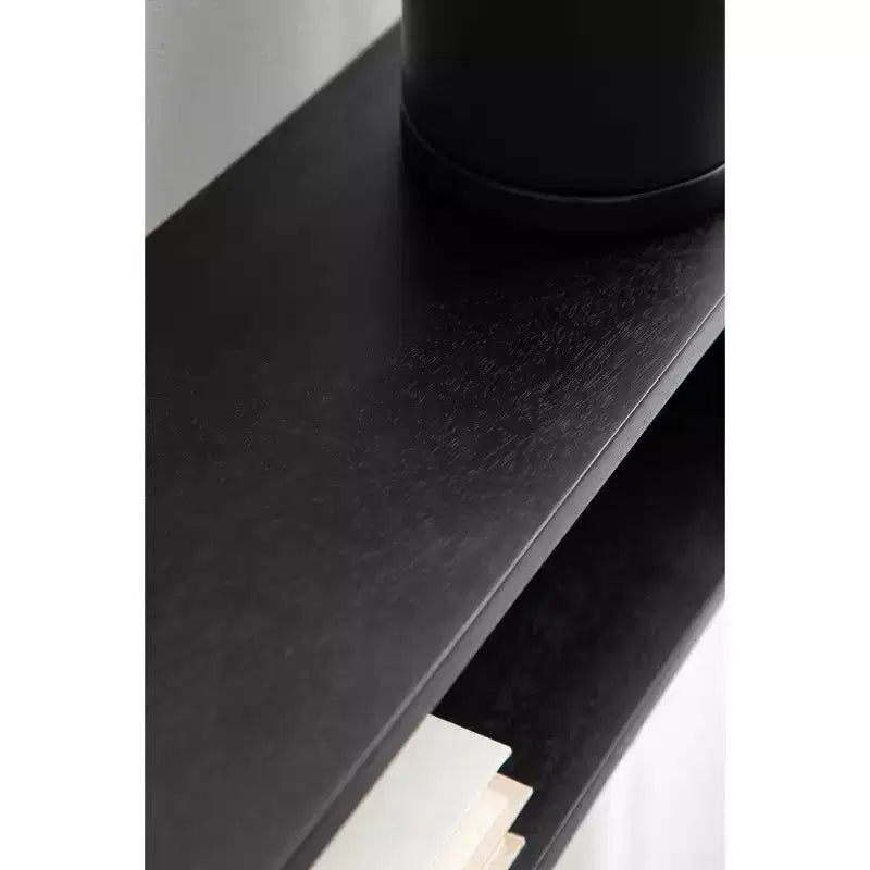 Kate & Laurel All Things Decor 76x18x18cm Deguara Scaffale Galleggiante Nero