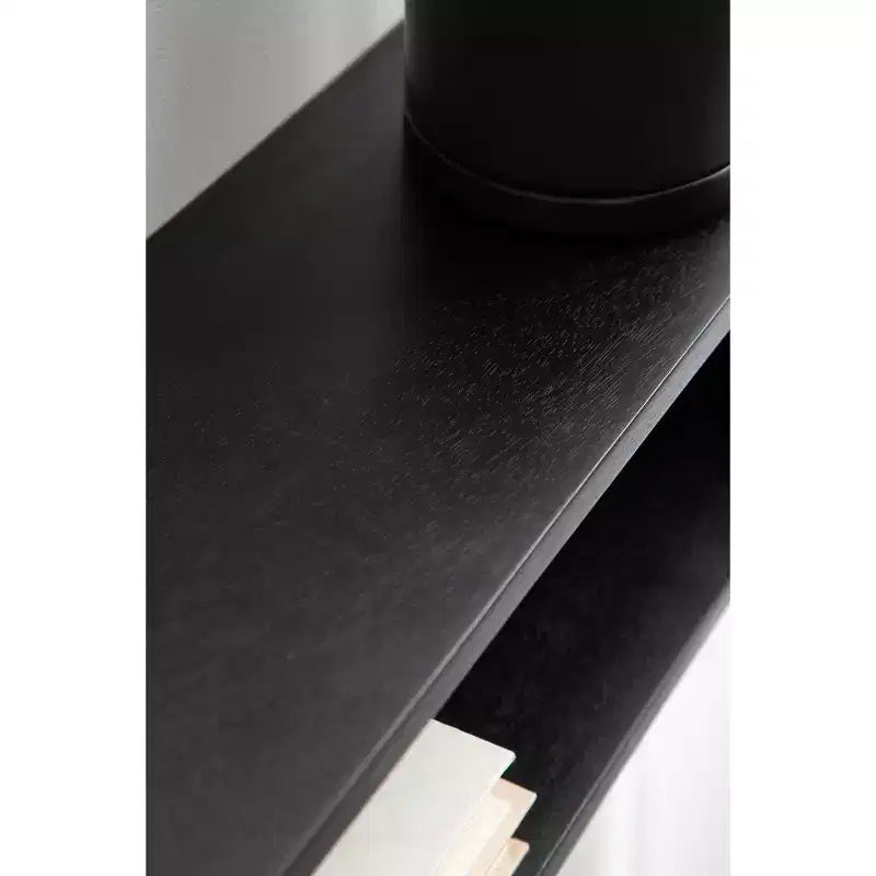 Kate & Laurel All Things Decor 76x18x18cm Deguara Scaffale Galleggiante Nero