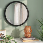 Specchio da parete rotondo nero da 20" - Room Essentials™