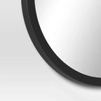 Specchio da parete rotondo nero da 20" - Room Essentials™