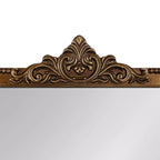 Specchio da parete ad arco Hubanks da 40"x30" color oro - Kate & Laurel All Things Decor