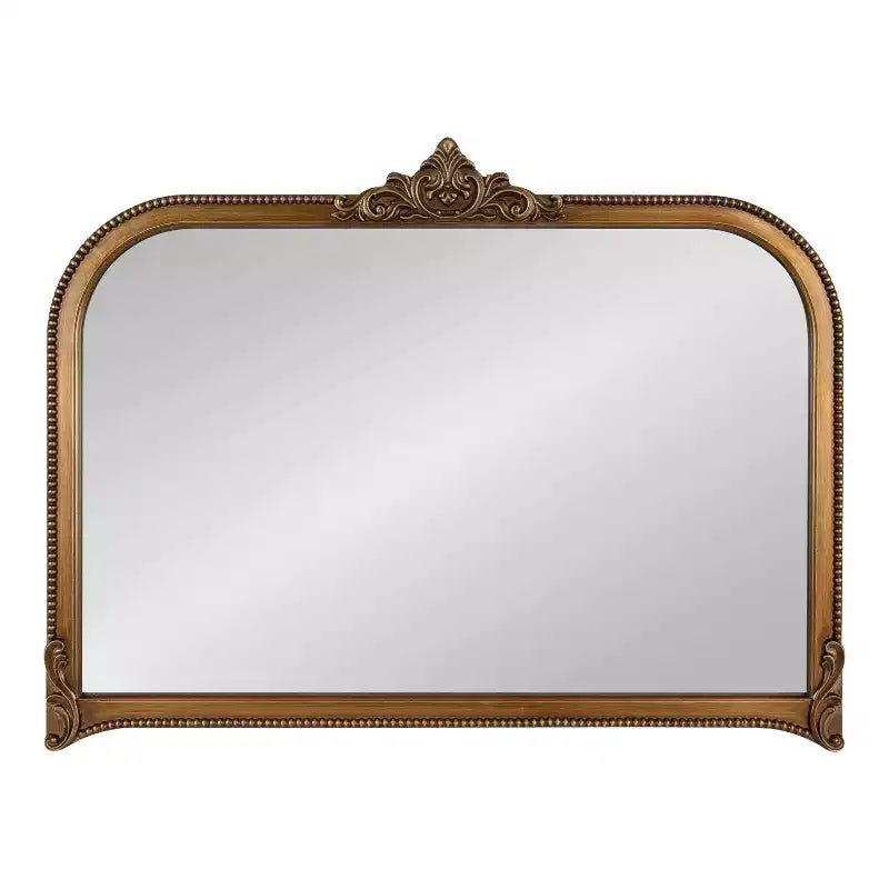 Specchio da parete ad arco Hubanks da 40"x30" color oro - Kate & Laurel All Things Decor