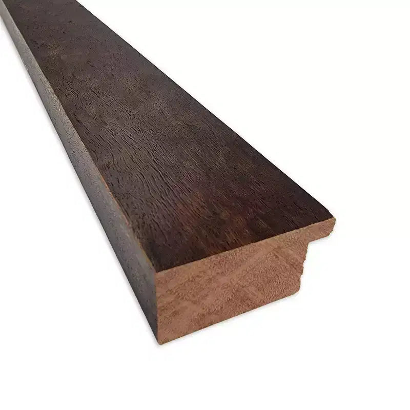 Specchio da parete per bagno in legno, senza smussature, 74x74cm, Noce Caldo - Amanti Art: Quadrato Moderno, Montaggio a parete, Ferramenta inclusa
