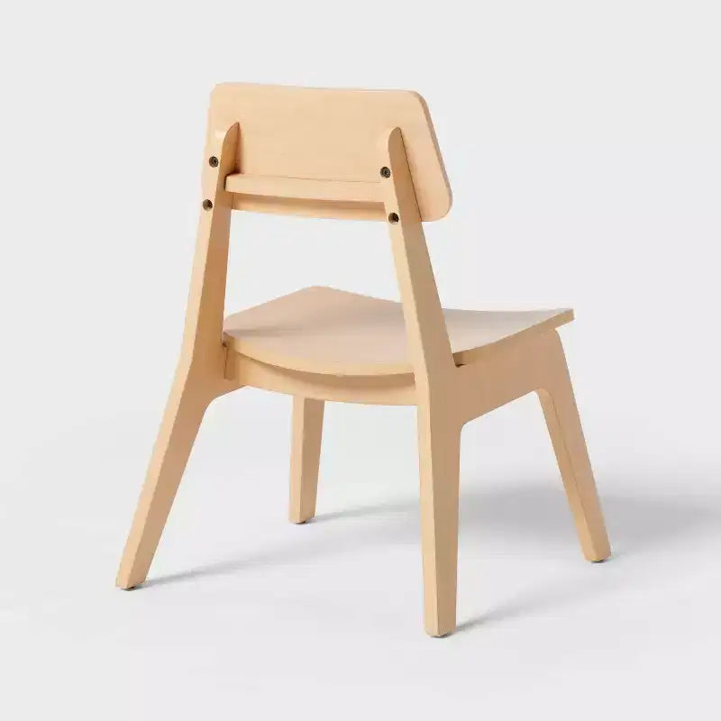 Set tavolo e sedie da attività per bambini 2 pezzi in legno naturale - Pillowfort™
