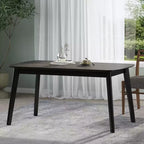 GDFStudio Anne Mid Century Modern Wood Dining Table