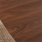 GDFStudio Anne Tavolo da pranzo moderno in legno di metà secolo