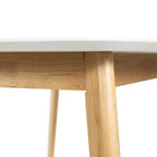GDFStudio Anne Tavolo da pranzo moderno in legno di metà secolo