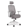 HON Altern Mesh Back Task Chair, 17.95 to 21.1 Seat Height, Gray Seat, Gray/White Back, White Base