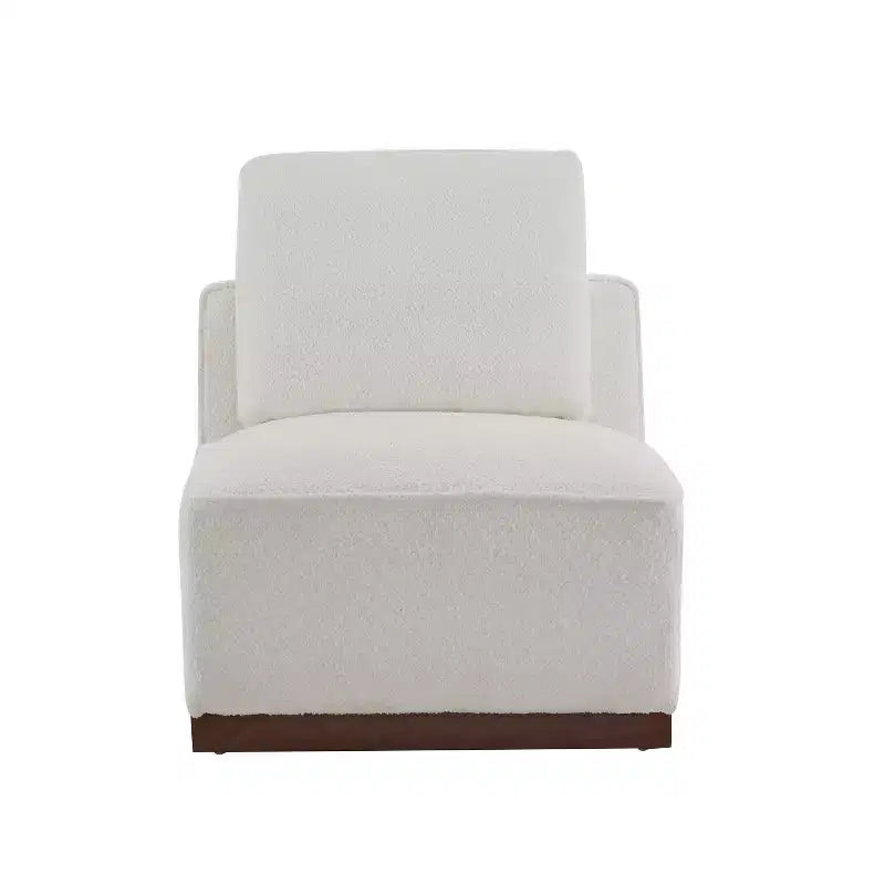 Christopher Knight Home Divano Sezionale a L Rivestito Gianna con Cuscini, Beige/Marrone