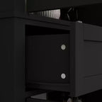 Mobile contenitore in legno Famapy con 4 ante dal design a persiana