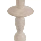 Tavolino da salotto Kate and Laurel Avenal, 22,86 x 22,86 x 55,88 cm, bianco