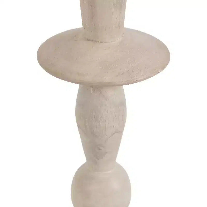 Tavolino da salotto Kate and Laurel Avenal, 22,86 x 22,86 x 55,88 cm, bianco