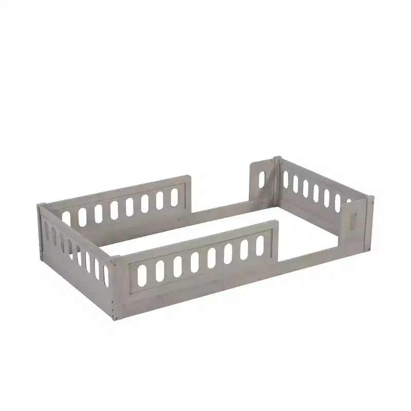 Letto a piattaforma Twin/Full per bambini con spondine - ModernLuxe