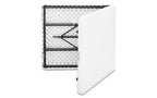 Tavolo pieghevole classico IndestrucTable Iceberg, rettangolare, 60 x 30 x 29, platino