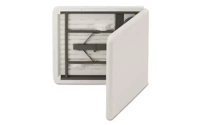 Tavolo pieghevole classico IndestrucTable Iceberg, rettangolare, 60 x 30 x 29, platino
