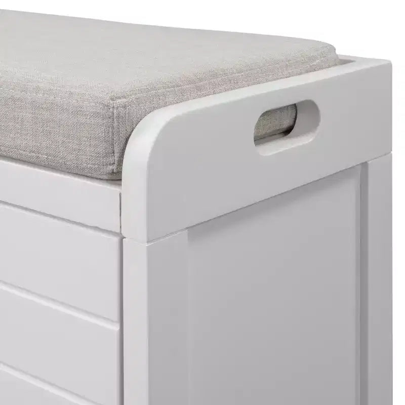 Panca contenitore Whisen con cestino rimovibile e 2 cassetti