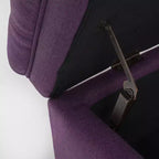 GDFStudio Heathbrooke Pouf contenitore contemporaneo in tessuto trapuntato
