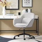Sedia da ufficio Virginia con schienale curvo|ART OF LIVING DESIGNS