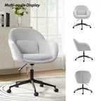 Sedia da ufficio Virginia con schienale curvo|ART OF LIVING DESIGNS