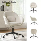 Sedia da ufficio Virginia con schienale curvo|ART OF LIVING DESIGNS
