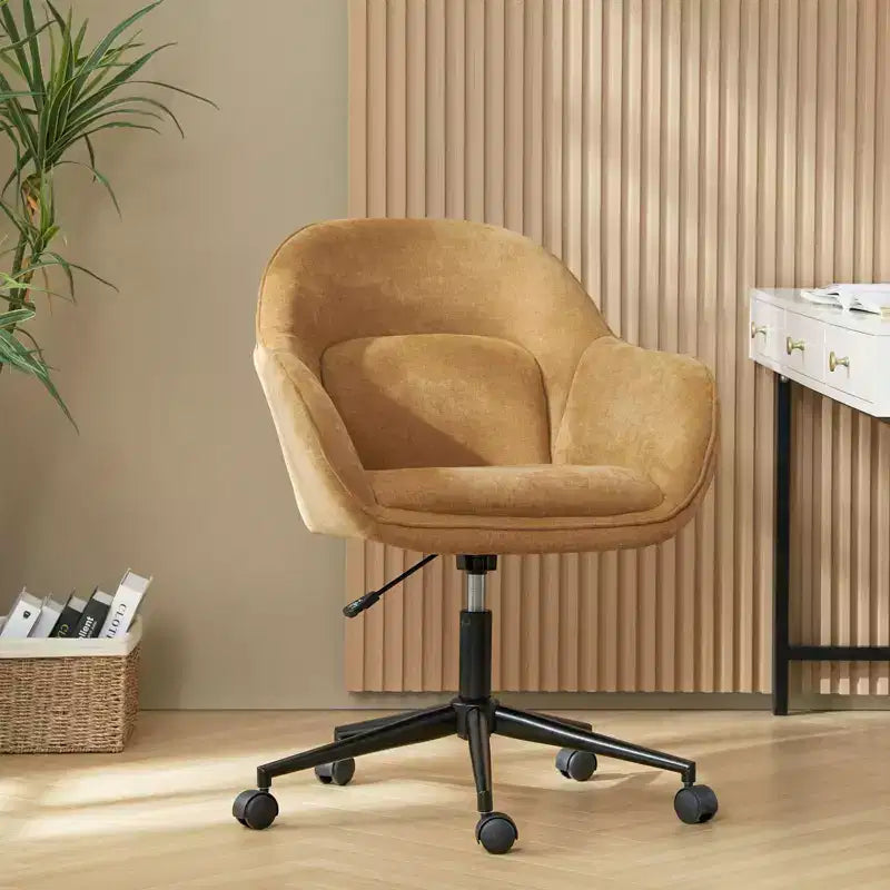 Sedia da ufficio Virginia con schienale curvo|ART OF LIVING DESIGNS