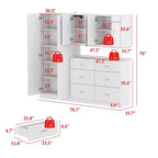Set di mobili da cucina Famapy: Ampio spazio contenitivo, struttura solida e design elegante