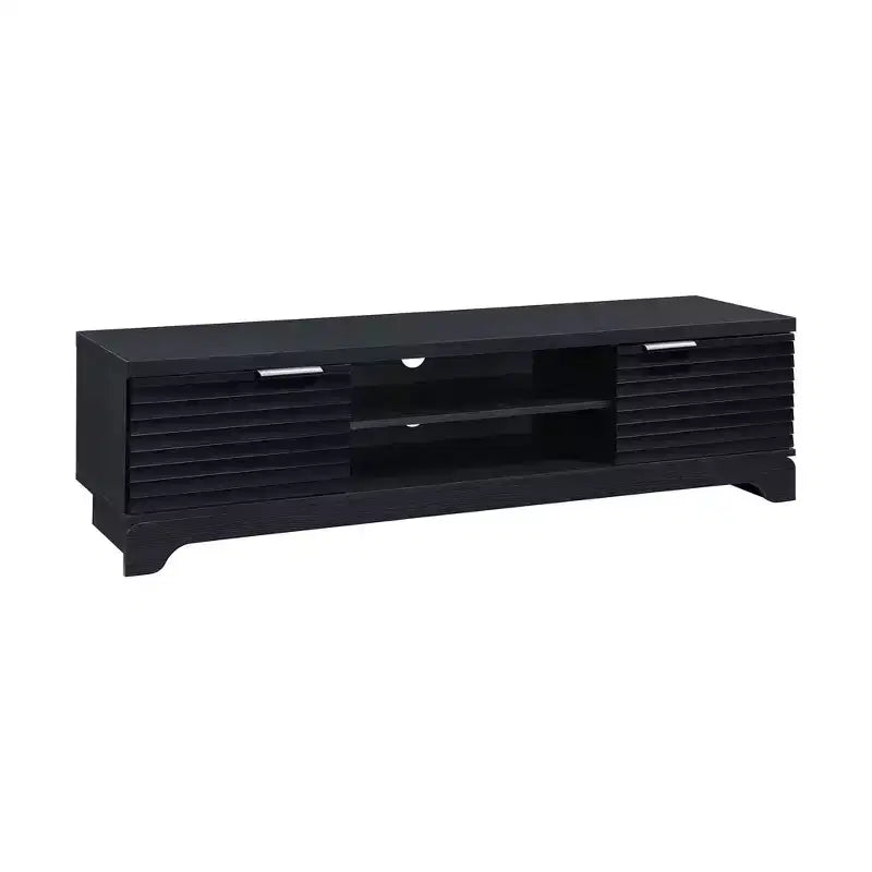 AndMakers 58.66 in. Mobile TV in Legno con 2 Ante, Adatto a TV fino a 65 in.