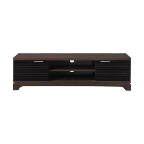 AndMakers 58.66 in. Mobile TV in Legno con 2 Ante, Adatto a TV fino a 65 in.