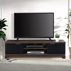 AndMakers 58.66 in. Wood TV Stand with 2 Storage Cabinets Fits TV's up to 65 in.