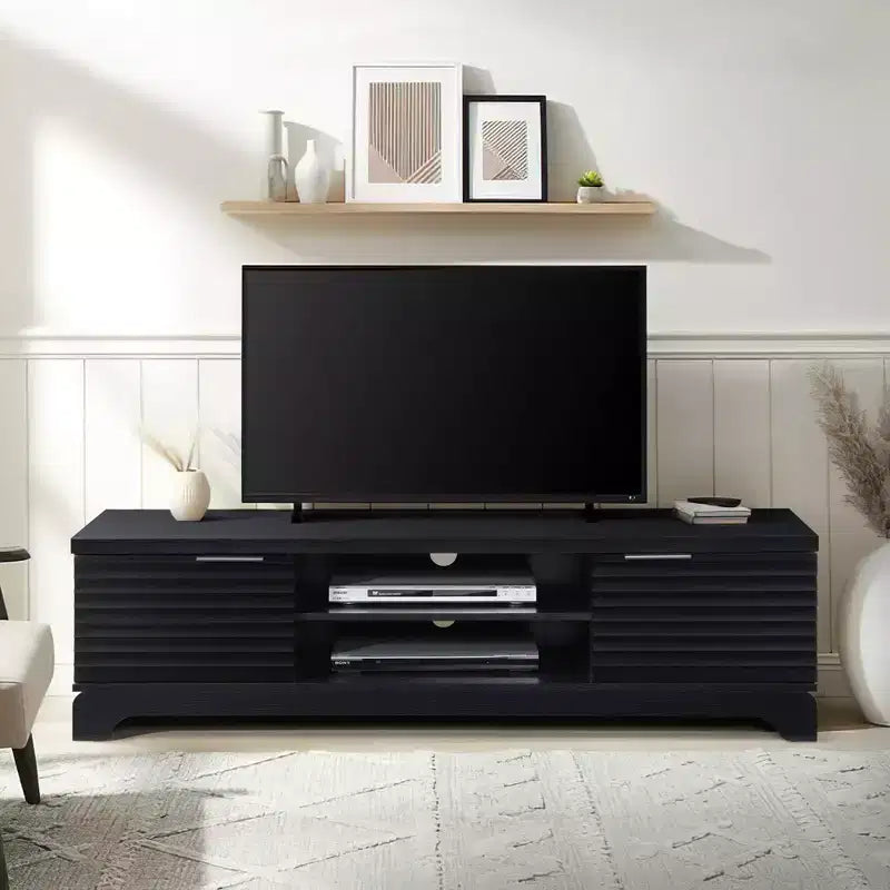 AndMakers 58.66 in. Mobile TV in Legno con 2 Ante, Adatto a TV fino a 65 in.