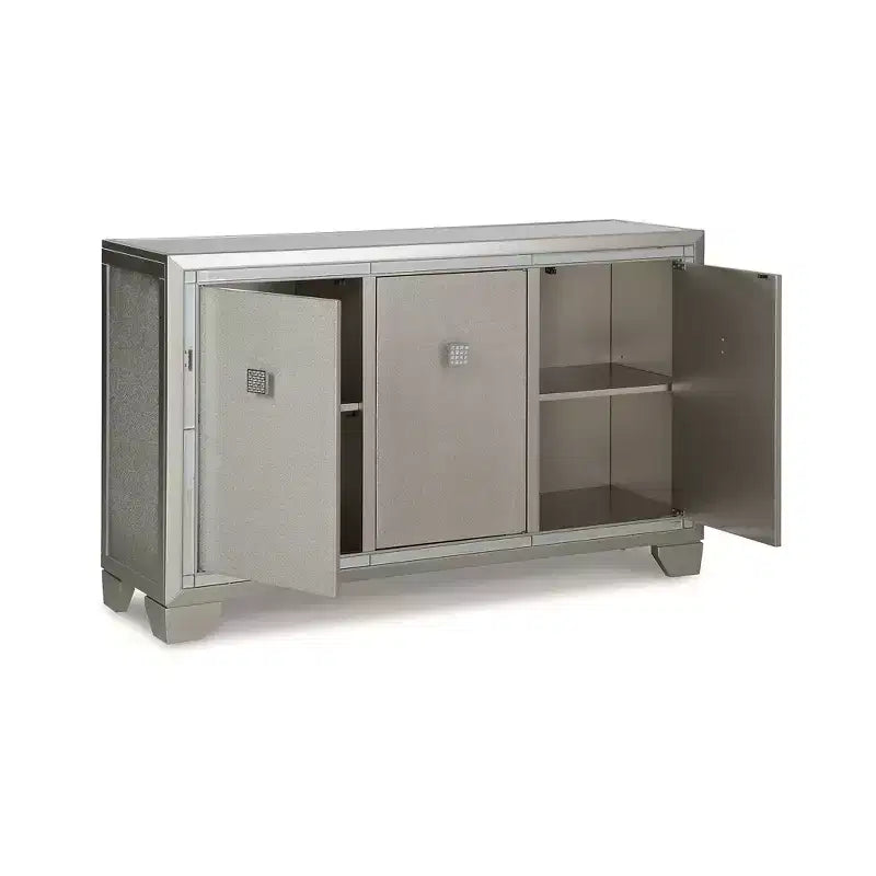Mobile accentato contemporaneo Chaseton color champagne Signature Design by Ashley