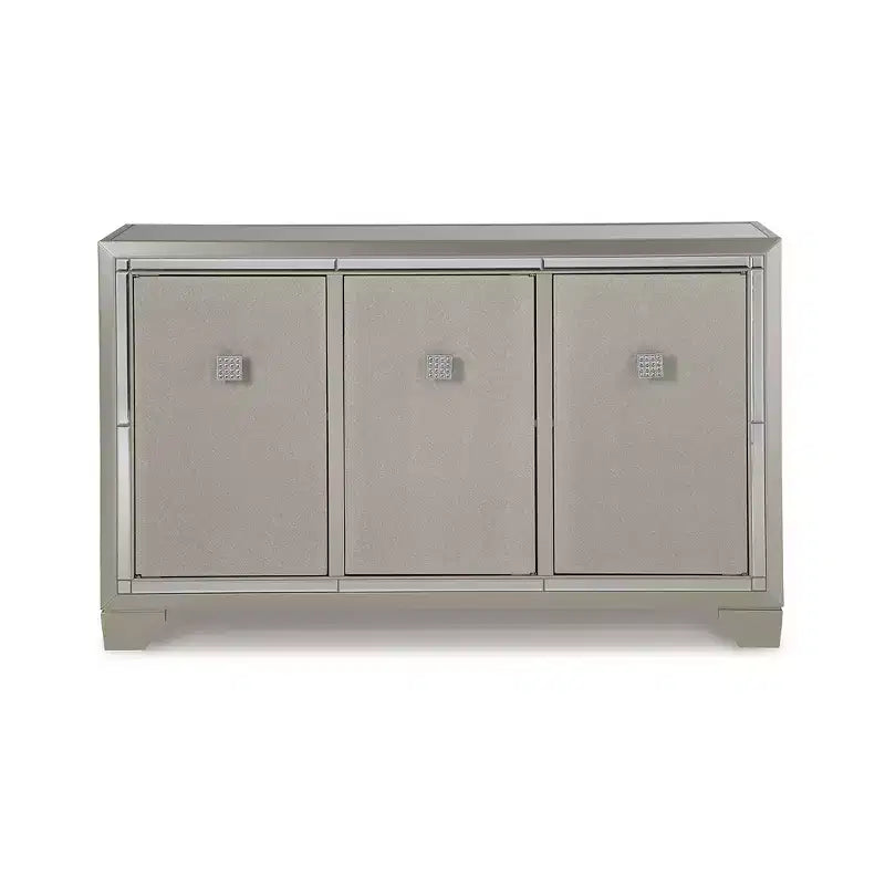 Mobile accentato contemporaneo Chaseton color champagne Signature Design by Ashley