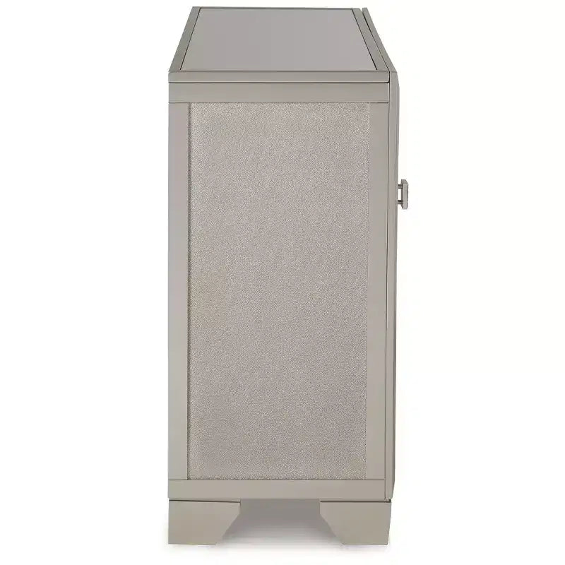 Mobile accentato contemporaneo Chaseton color champagne Signature Design by Ashley