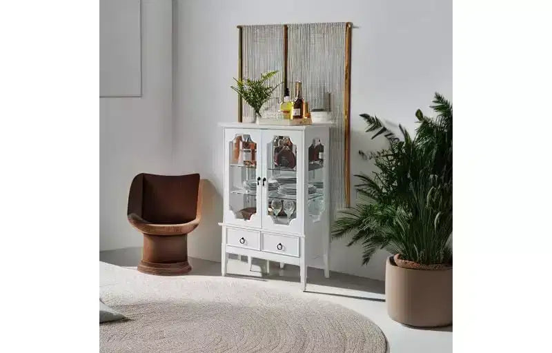 Mobile Contenitore Vetrina Versailles di Kings Brand Furniture