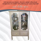 Mobile Contenitore Vetrina Versailles di Kings Brand Furniture