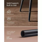 EKHO Set di 2 Sgabelli da Bar Alti 63 cm, Sgabelli da Bar Altezza Bancone, Sgabelli da Cucina