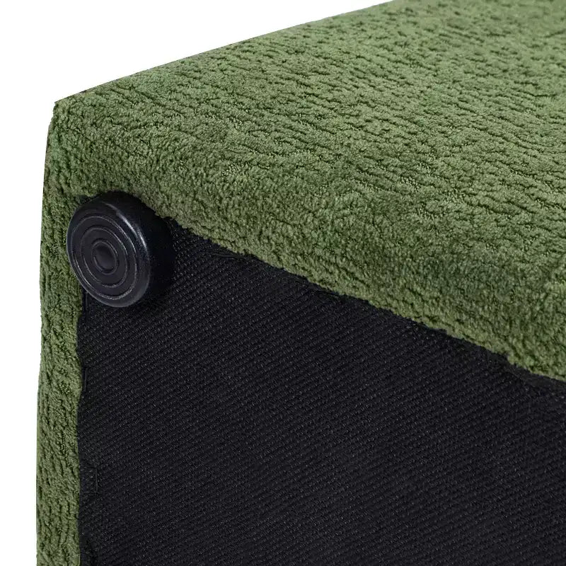 Pouf contenitore Oliver conico quadrato imbottito