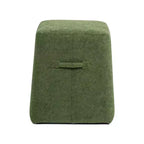 Pouf contenitore Oliver conico quadrato imbottito