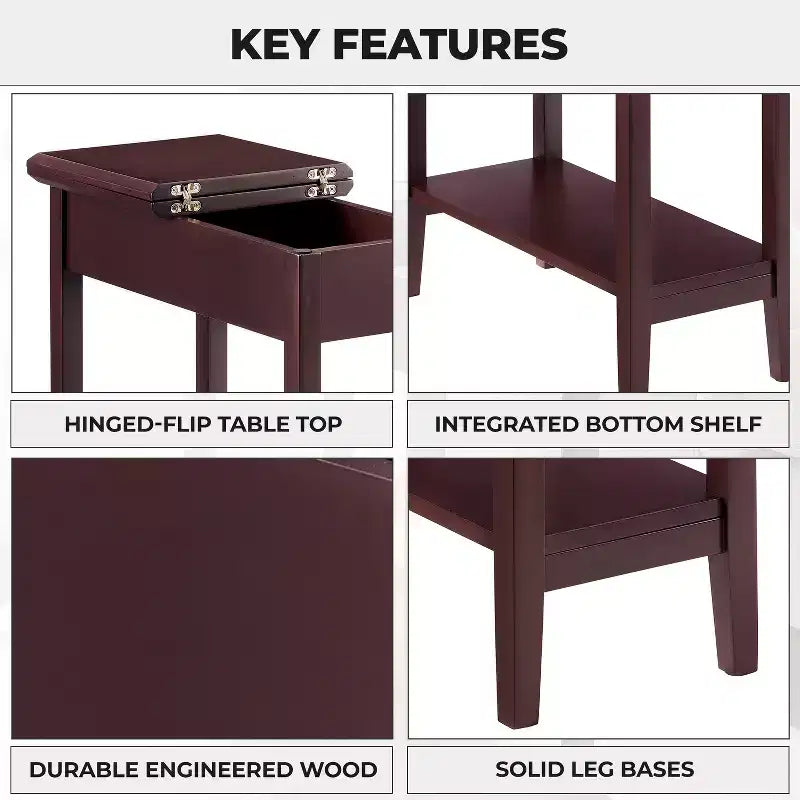 Tavolino da salotto con piano a ribalta Home Imports Emporium, set da 1/2