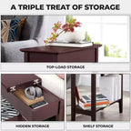 Tavolino da salotto con piano a ribalta Home Imports Emporium, set da 1/2