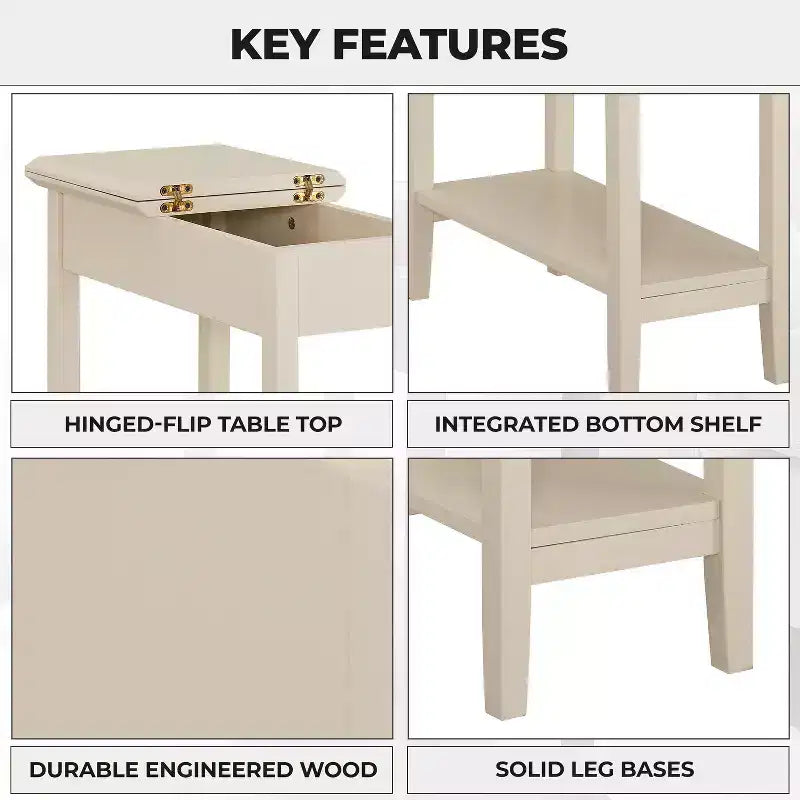 Tavolino da salotto con piano a ribalta Home Imports Emporium, set da 1/2
