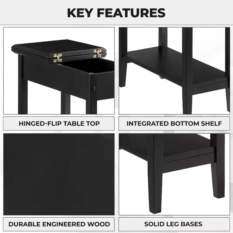 Tavolino da salotto con piano a ribalta Home Imports Emporium, set da 1/2