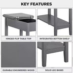 Tavolino da salotto con piano a ribalta Home Imports Emporium, set da 1/2